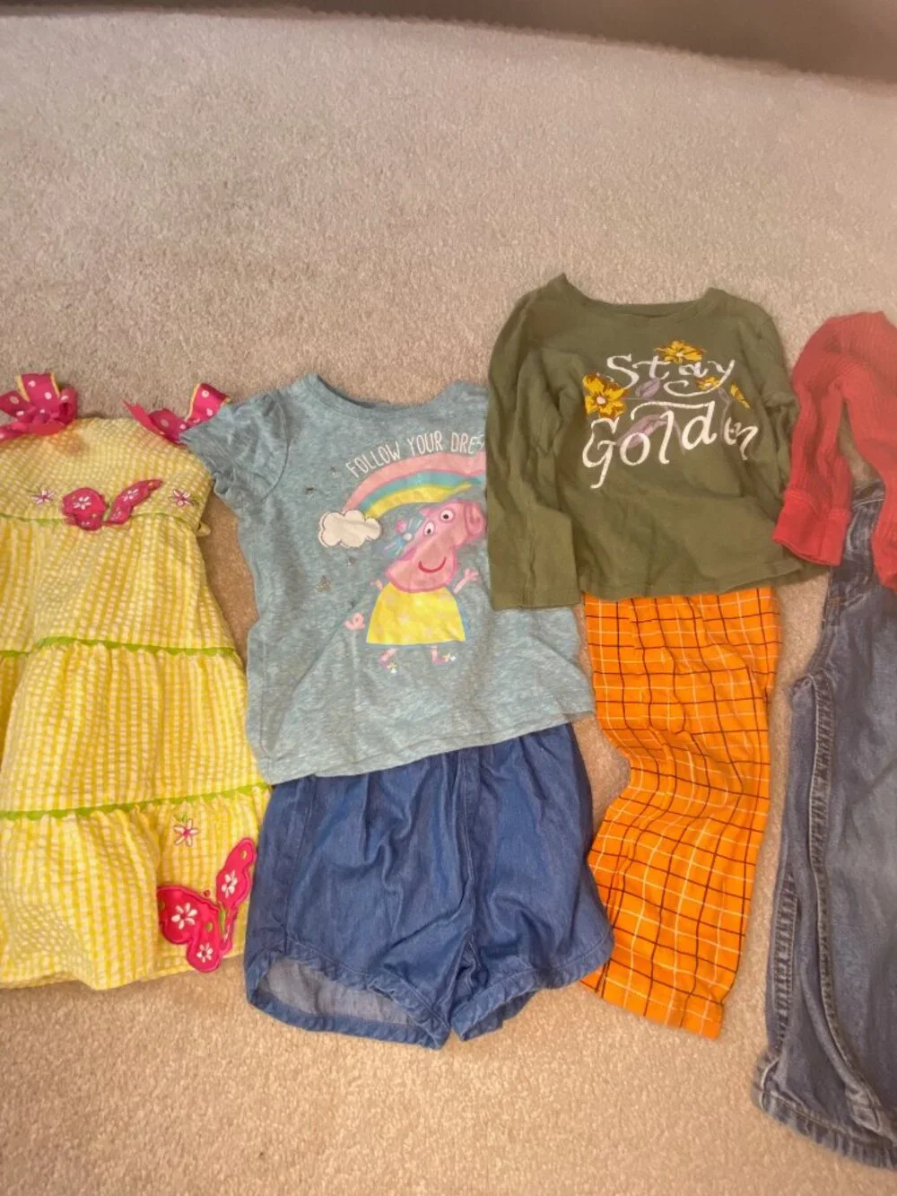 Girls Size 2T Bundle Back To School Clothing